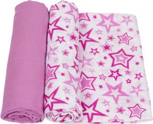 Hot Pink Swaddle 2 pack