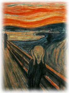 The Scream by Edvard munch